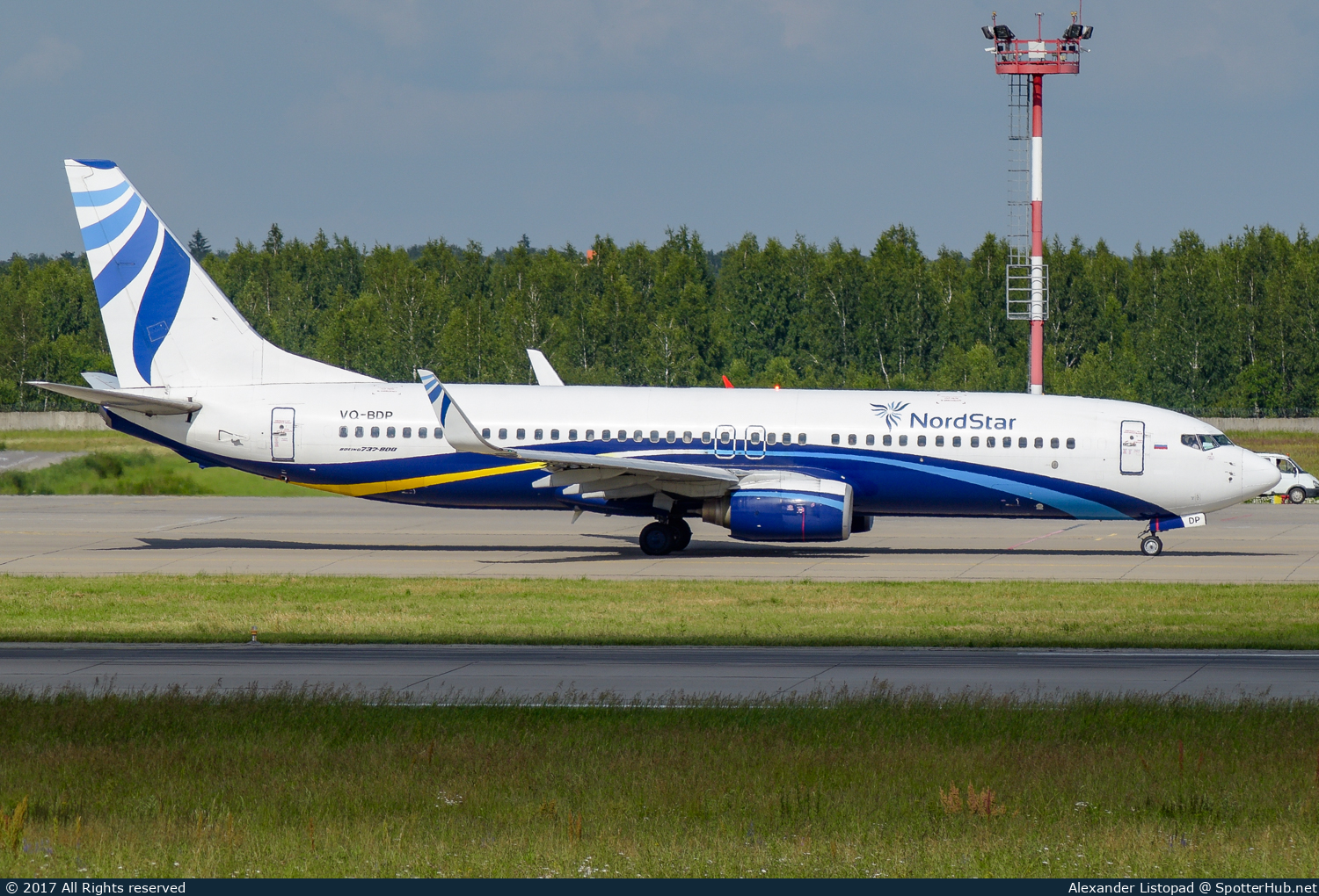 Photo of VQ-BDP - Boeing 737-8Q8 operated by NordStar