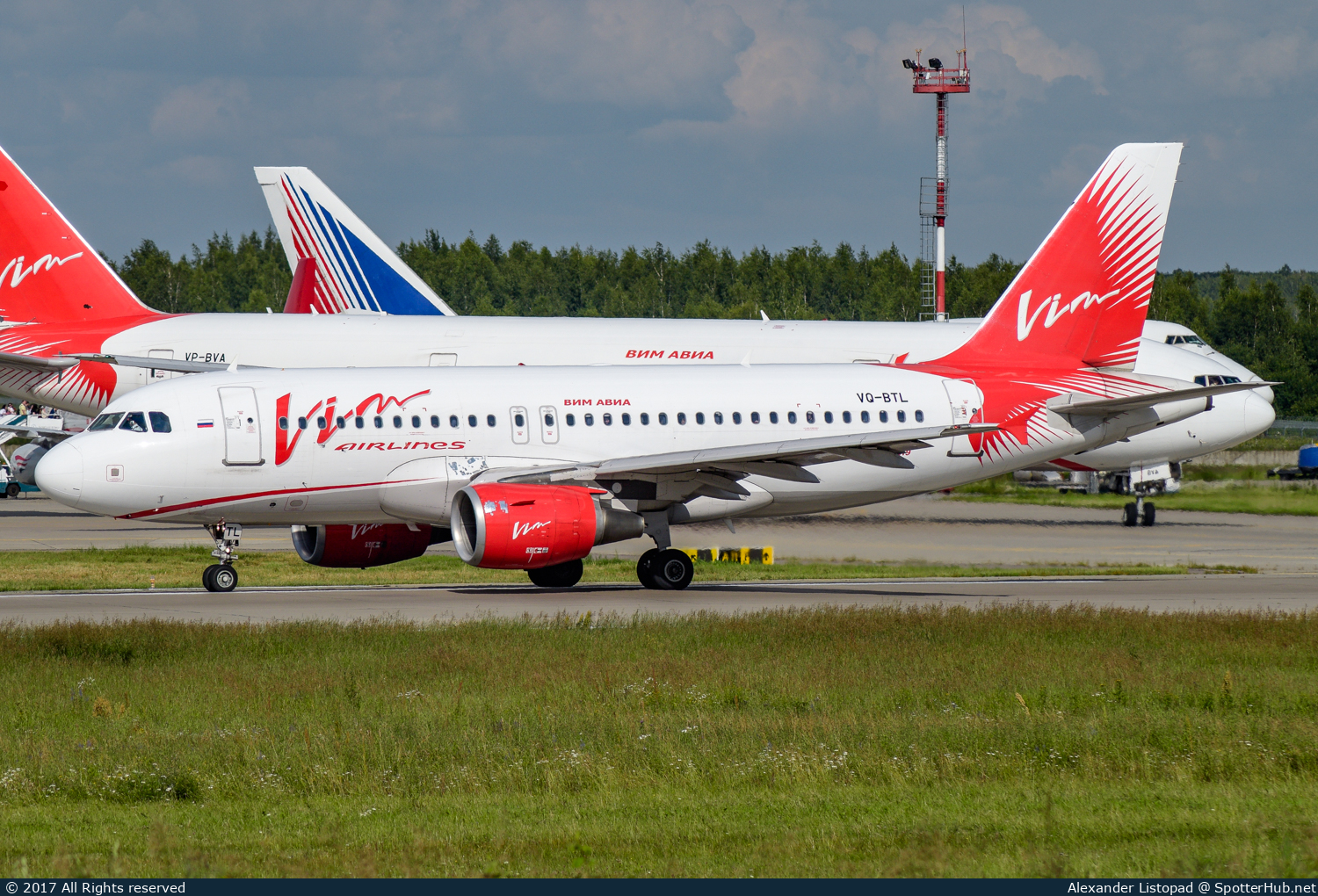 Photo of VQ-BTL - Airbus A319-111 operated by VIM Airlines