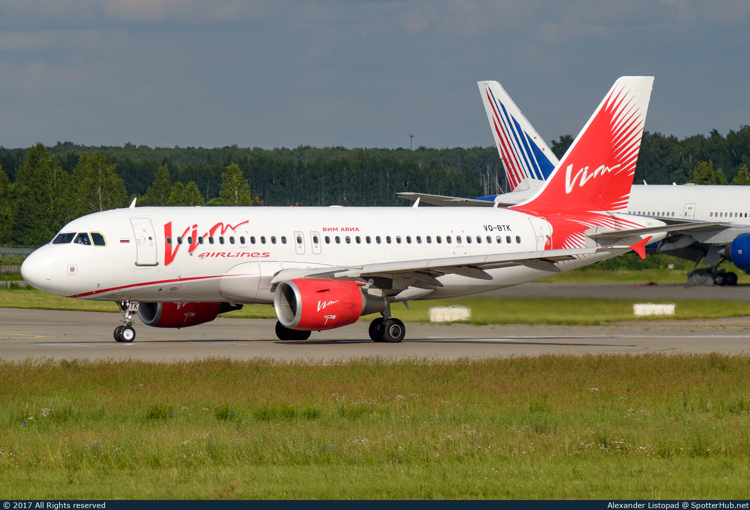 Photo of VQ-BTK - Airbus A319-111 operated by VIM Airlines