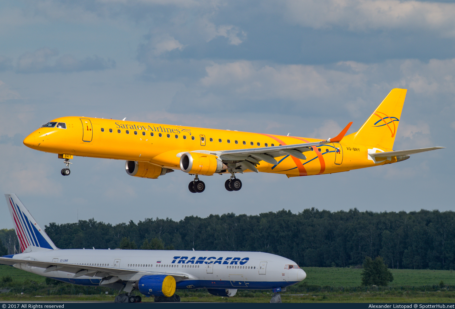 Photo of VQ-BRY - Embraer ERJ-195AR operated by Saratov Airlines
