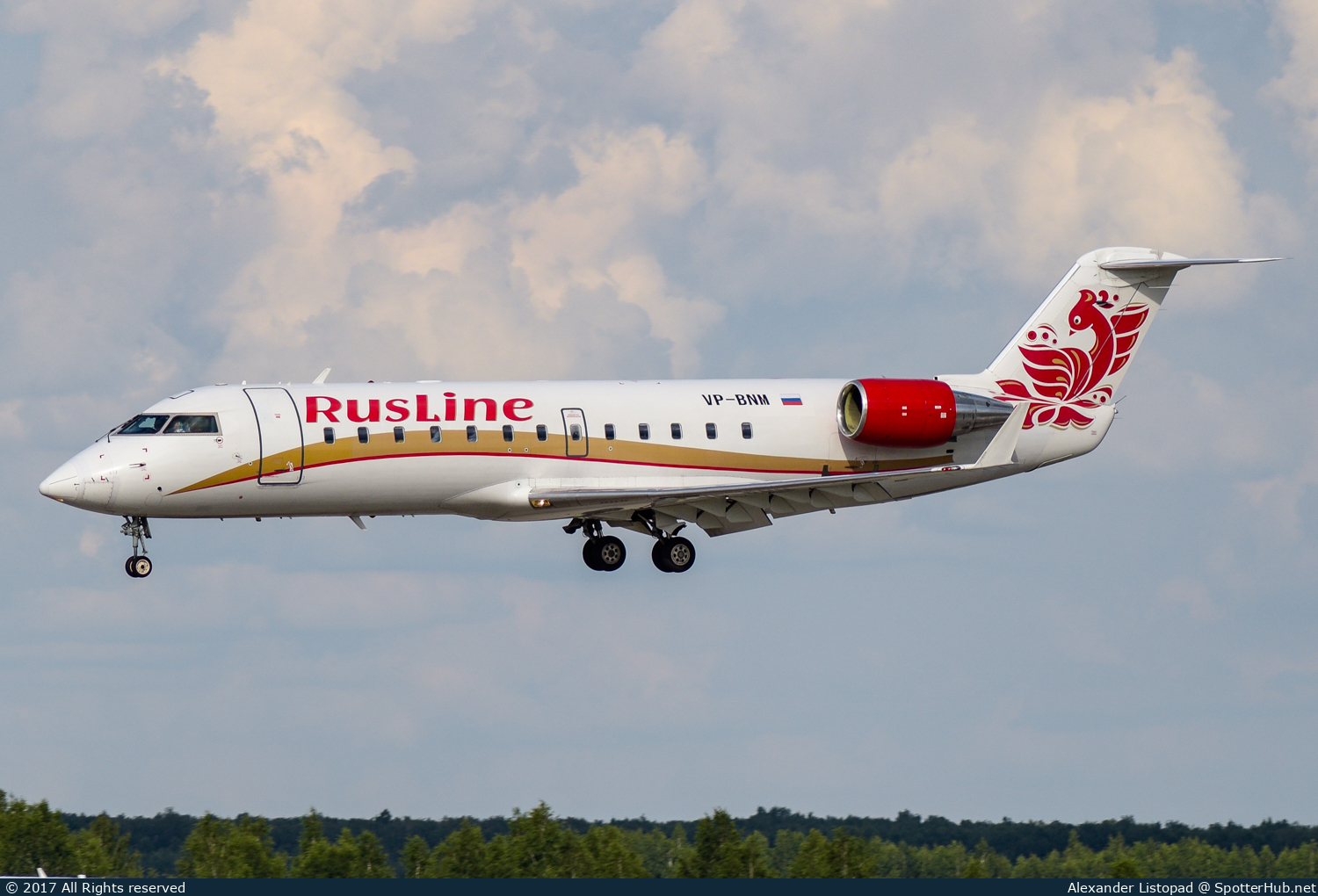 Photo of VP-BNM - Bombardier CRJ-100ER operated by RusLine