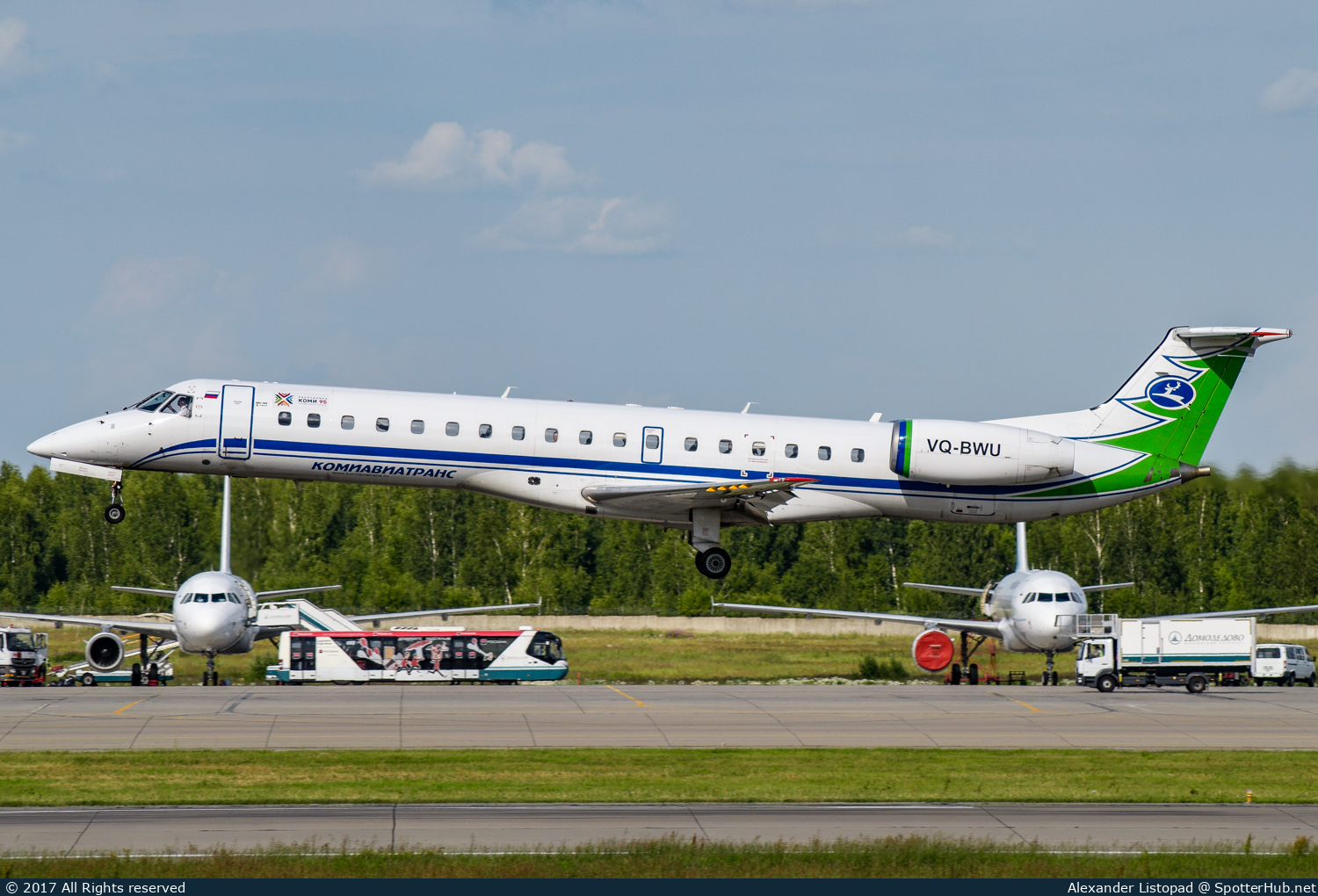Photo of VQ-BWU - Embraer ERJ-145LR operated by Komiaviatrans