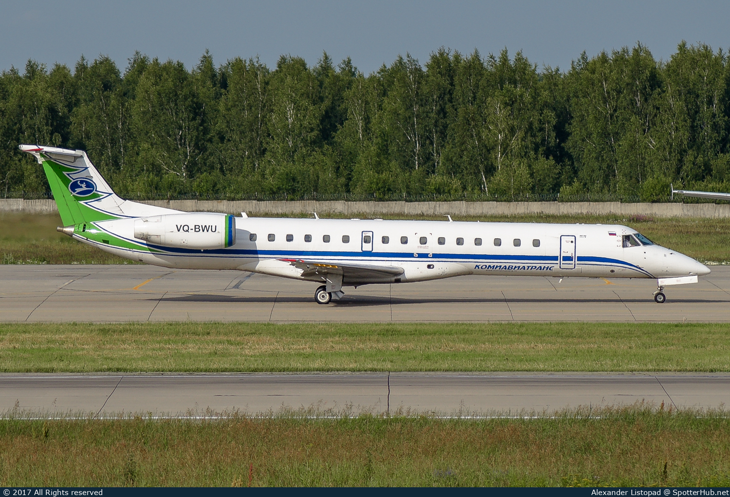 Photo of VQ-BWU - Embraer ERJ-145LR operated by Komiaviatrans