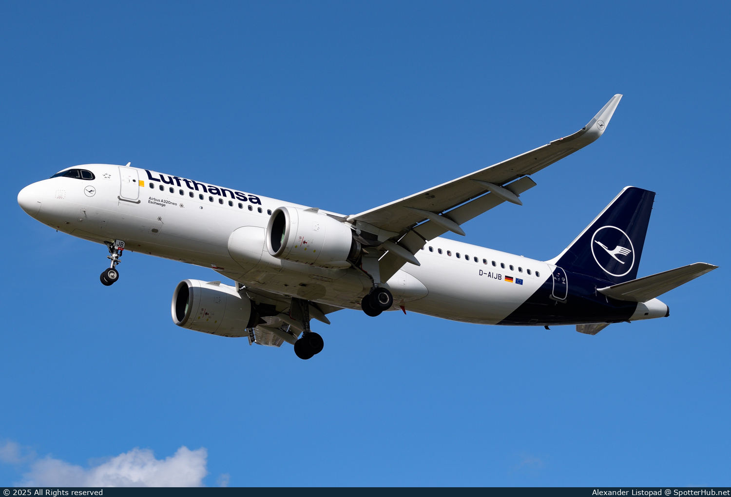 Photo of D-AIJB - Airbus A320-271N operated by Lufthansa