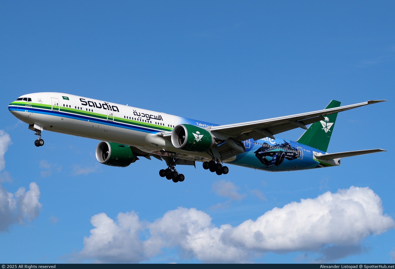 Photo of HZ-AK43 - Boeing 777-368(ER) operated by Saudia
