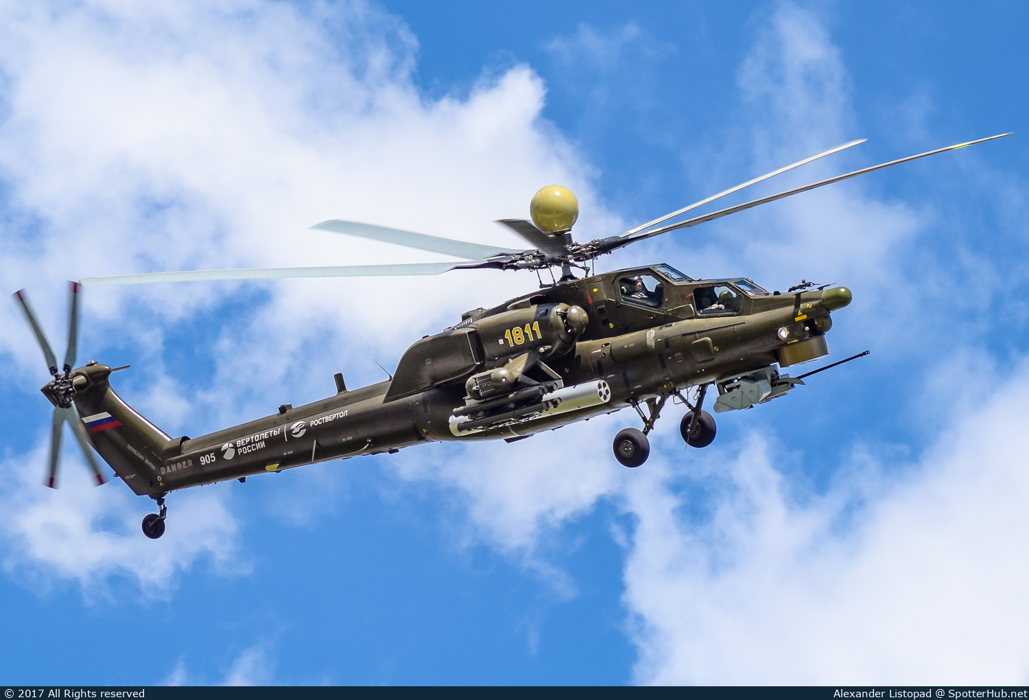 Photo of 1811 - Mil Mi-28UB Havoc-C operated by Mil Helicopters