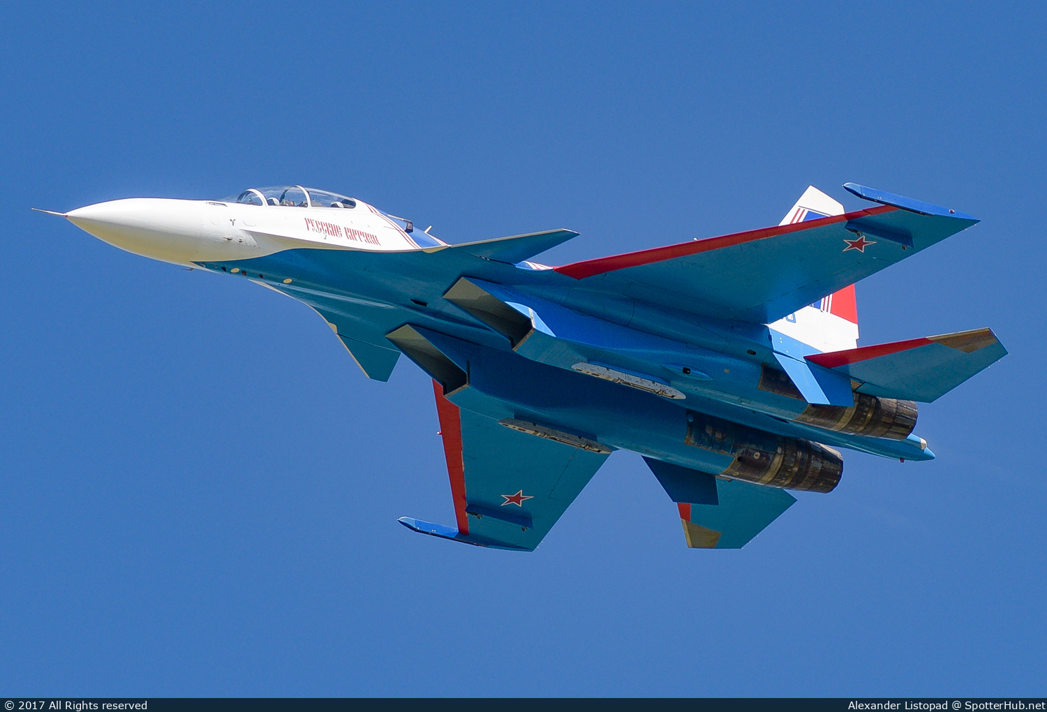Photo of RF-81721 - Sukhoi Su-30SM Flanker-H operated by Russian Air Force