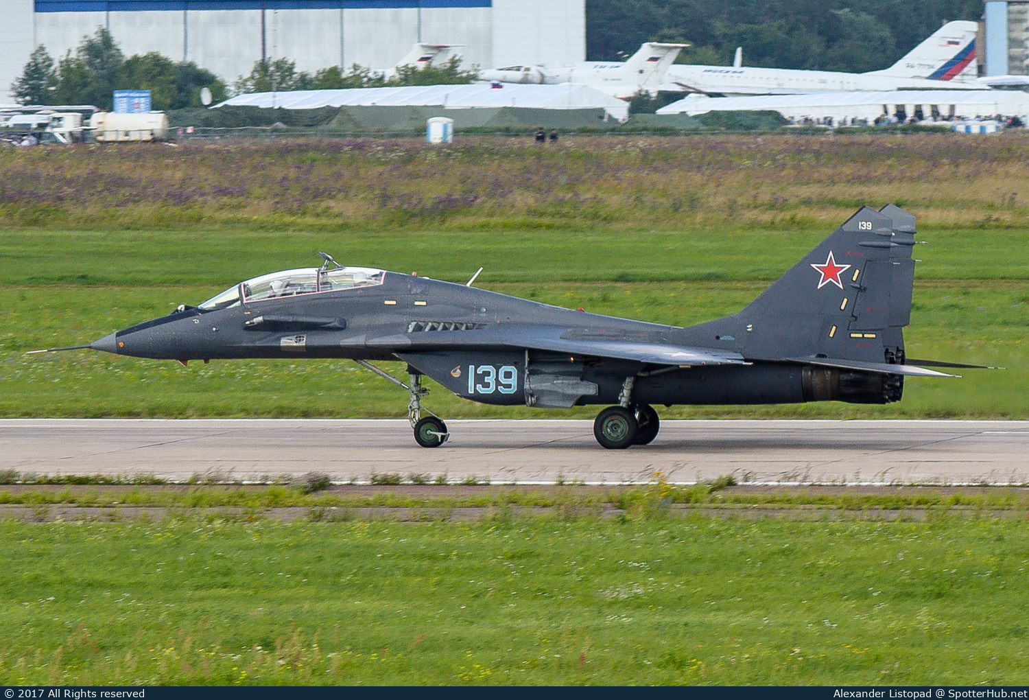 Photo of 139 - Mikoyan-Gurevich MiG-29UBM Fulcrum-B operated by MiG Design Bureau