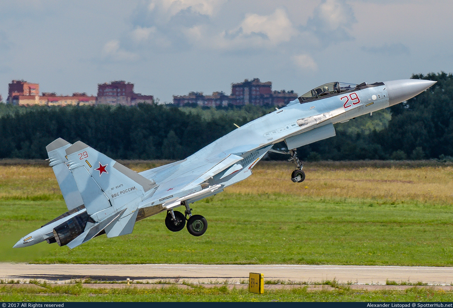 Photo of RF-95475 - Sukhoi Su-35S Flanker-M operated by Russian Air Force