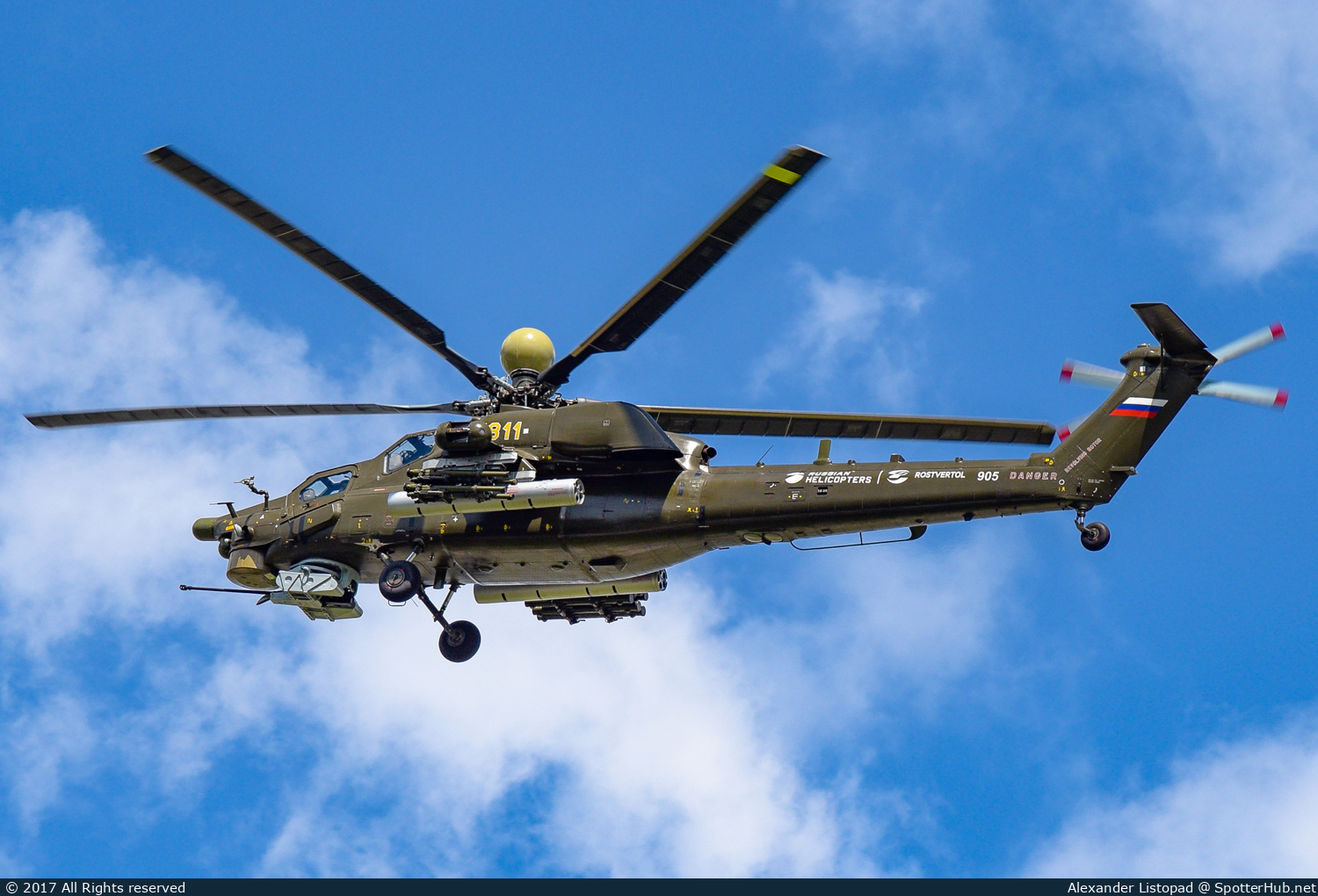 Photo of 1811 - Mil Mi-28UB Havoc-C operated by Mil Helicopters