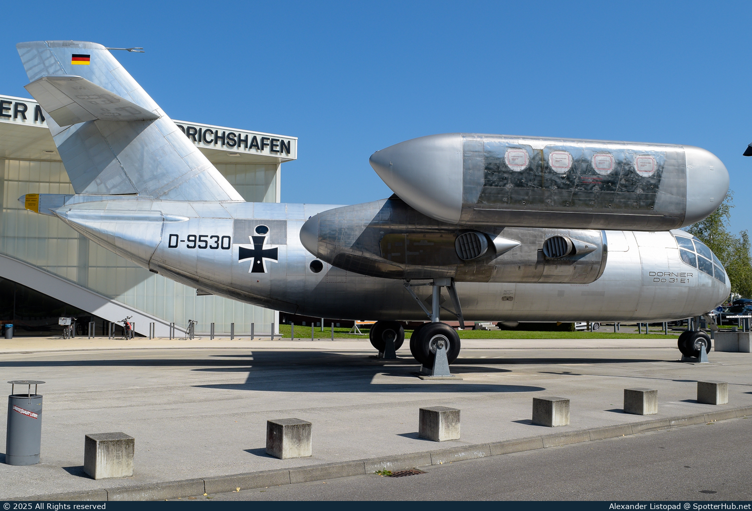 Photo of D-9530 - Dornier Do 31 operated by Dornier