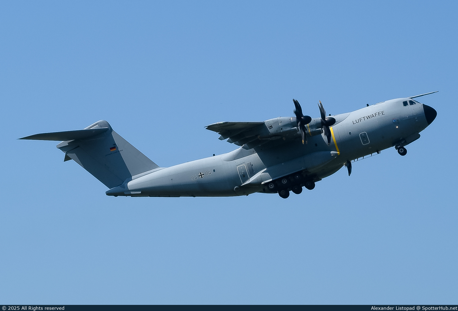 Photo of 54+04 - Airbus A400M Atlas operated by German Air Force
