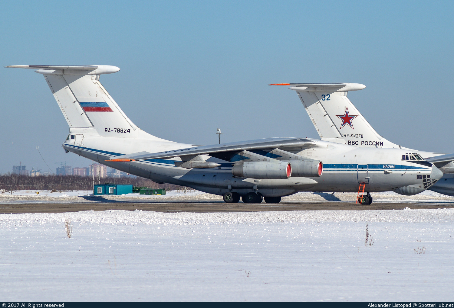 Photo of RA-78824 - Ilyushin Il-78M operated by Russian Air Force