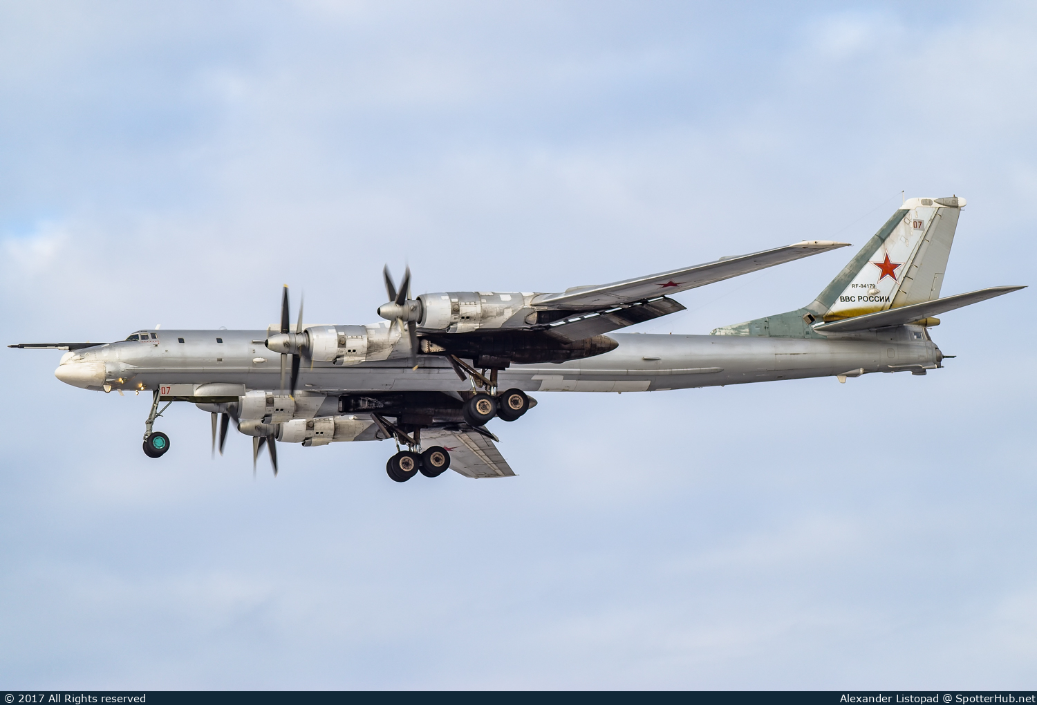 Photo of RF-94179 - Tupolev Tu-95MS Bear-H operated by Russian Air Force