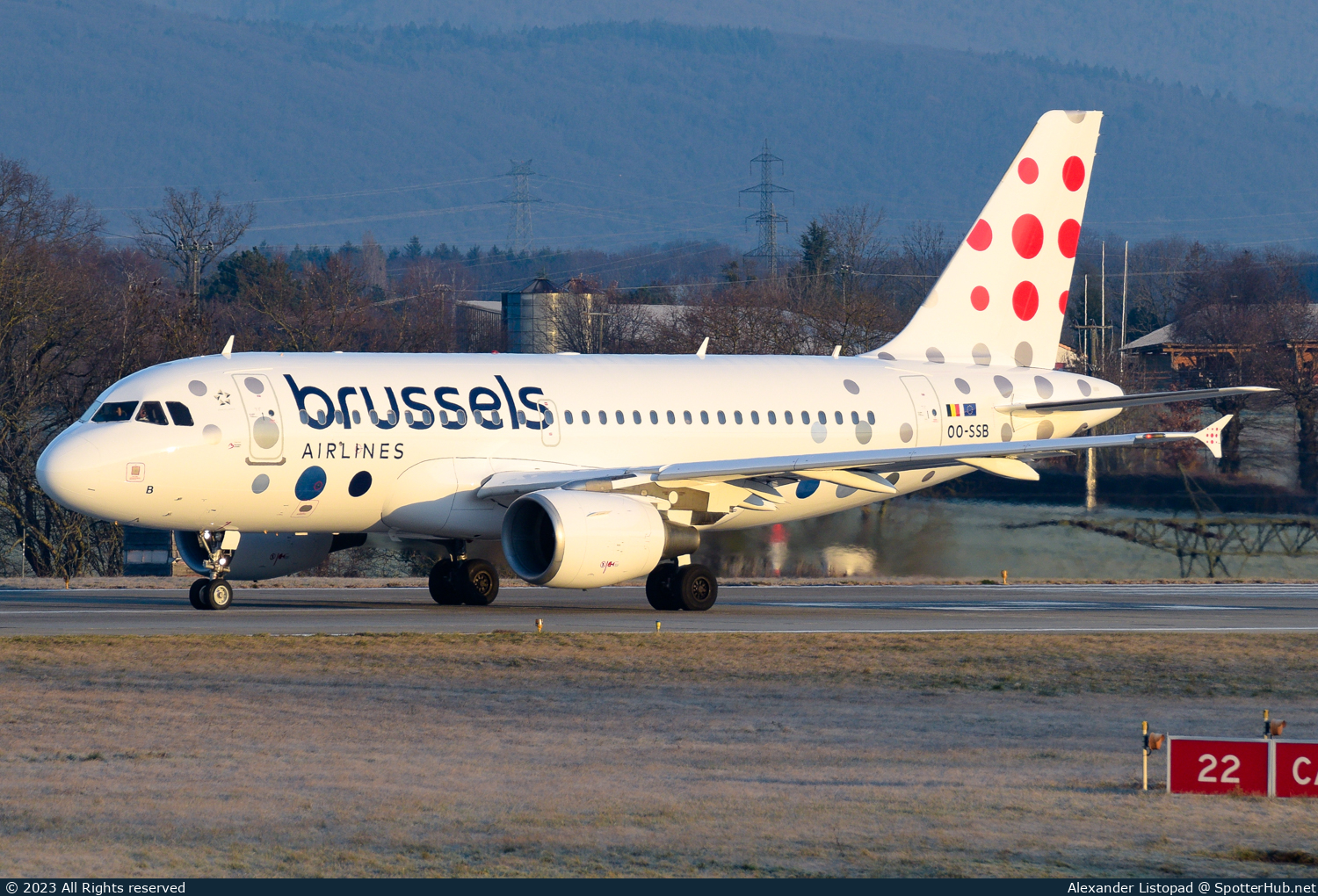 Photo of OO-SSB - Airbus A319-111 operated by Brussels Airlines