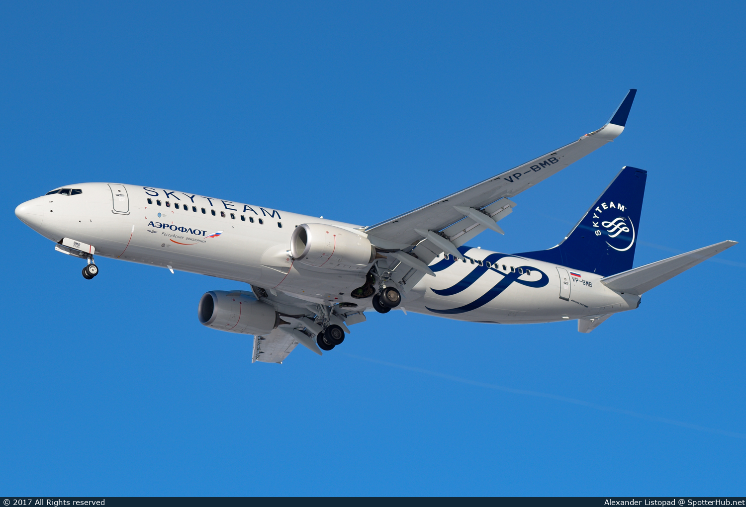 Photo of VP-BMB - Boeing 737-8LJ operated by Aeroflot