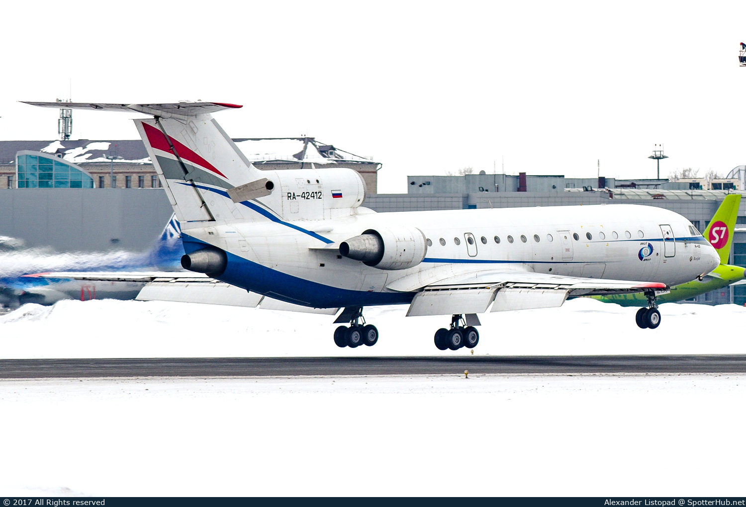 Photo of RA-42412 - Yakovlev Yak-42D operated by Yak Service