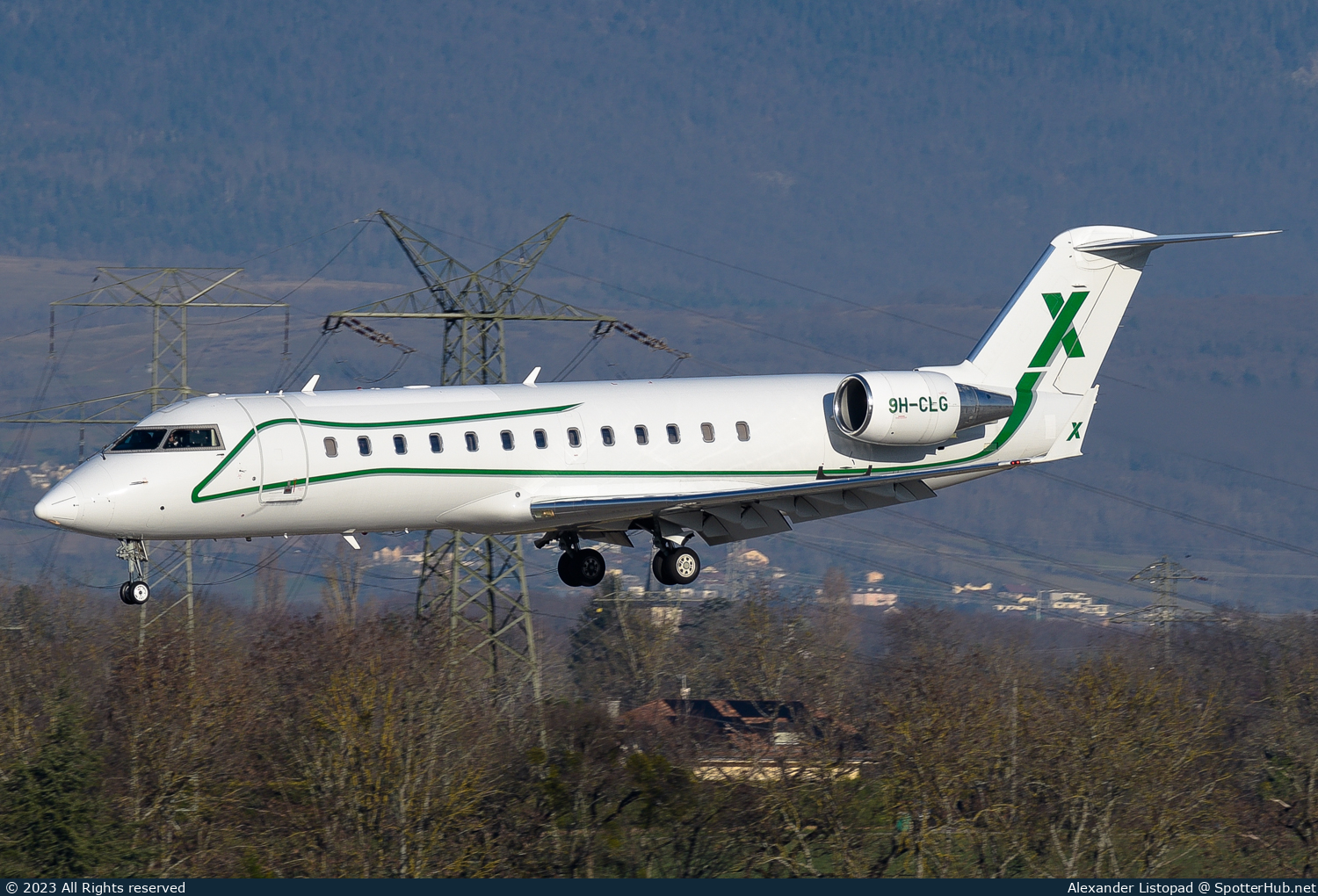 Photo of 9H-CLG - Bombardier Challenger 850 operated by AirX Charter