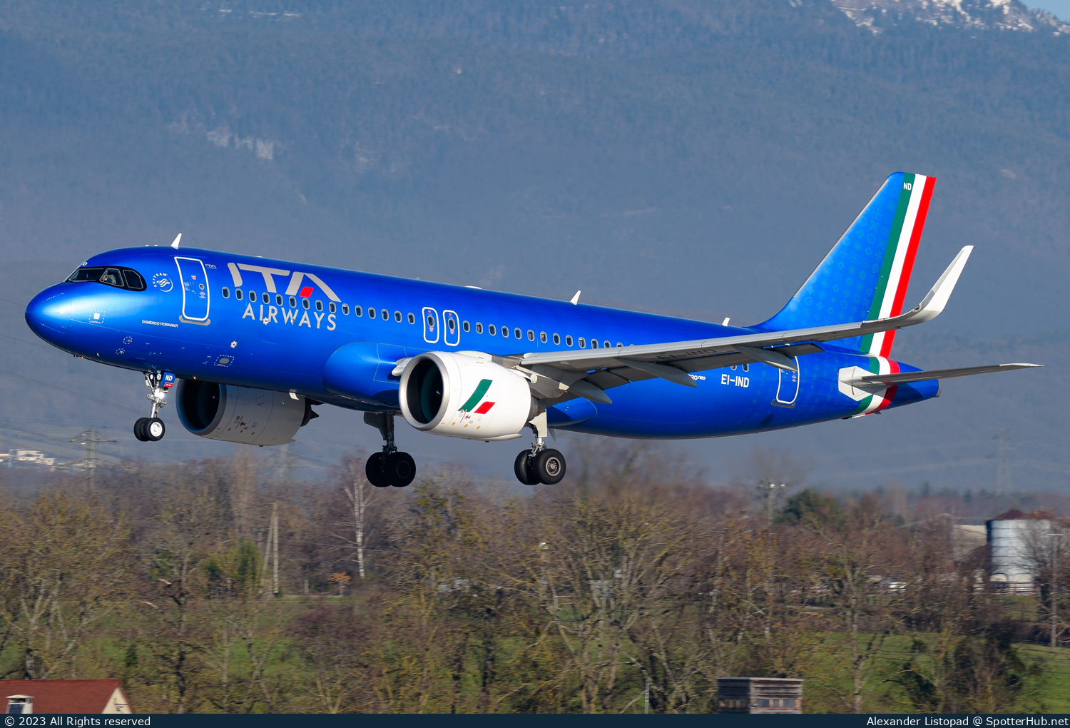 Photo of EI-IND - Airbus A320-272N operated by ITA Airways