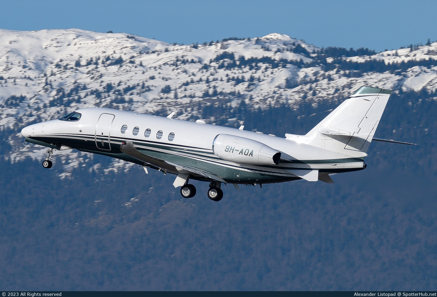 Photo of 9H-AOA - Cessna 680A Citation Latitude operated by Albinati Aviation