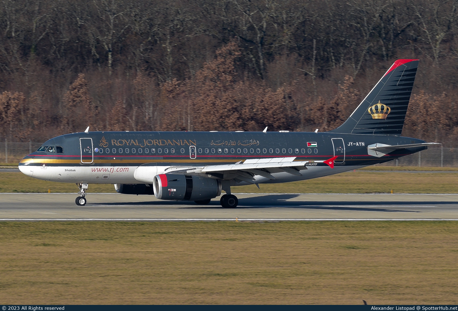 Photo of JY-AYN - Airbus A319-132 operated by Royal Jordanian Airlines