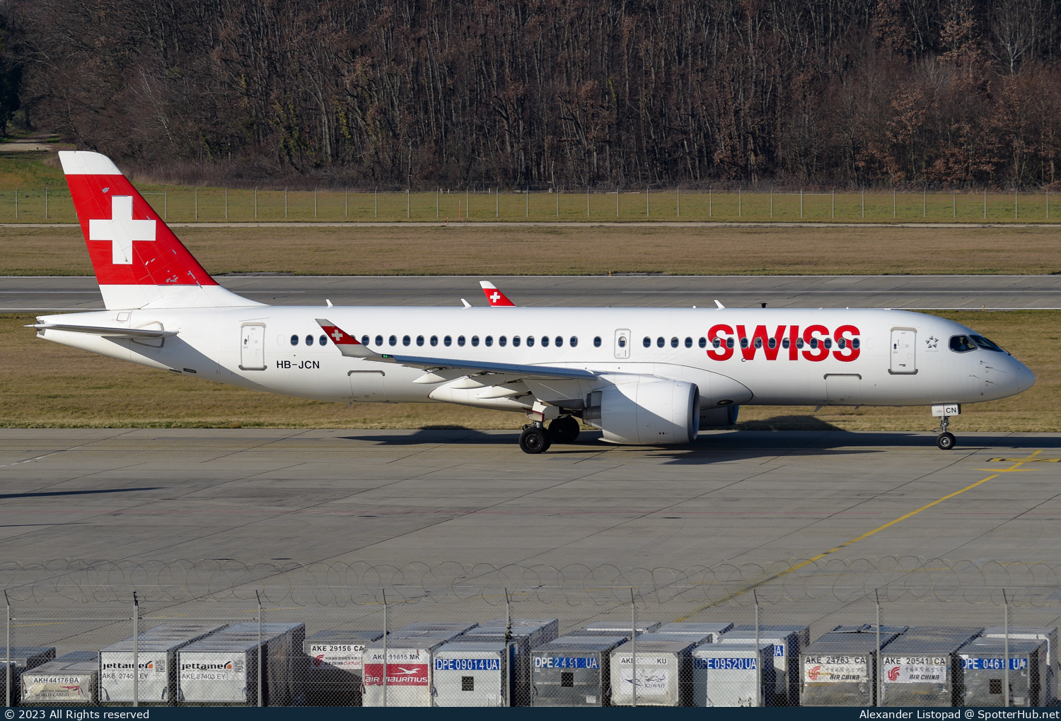 Photo of HB-JCN - Airbus A220-300 operated by Swiss International Air Lines