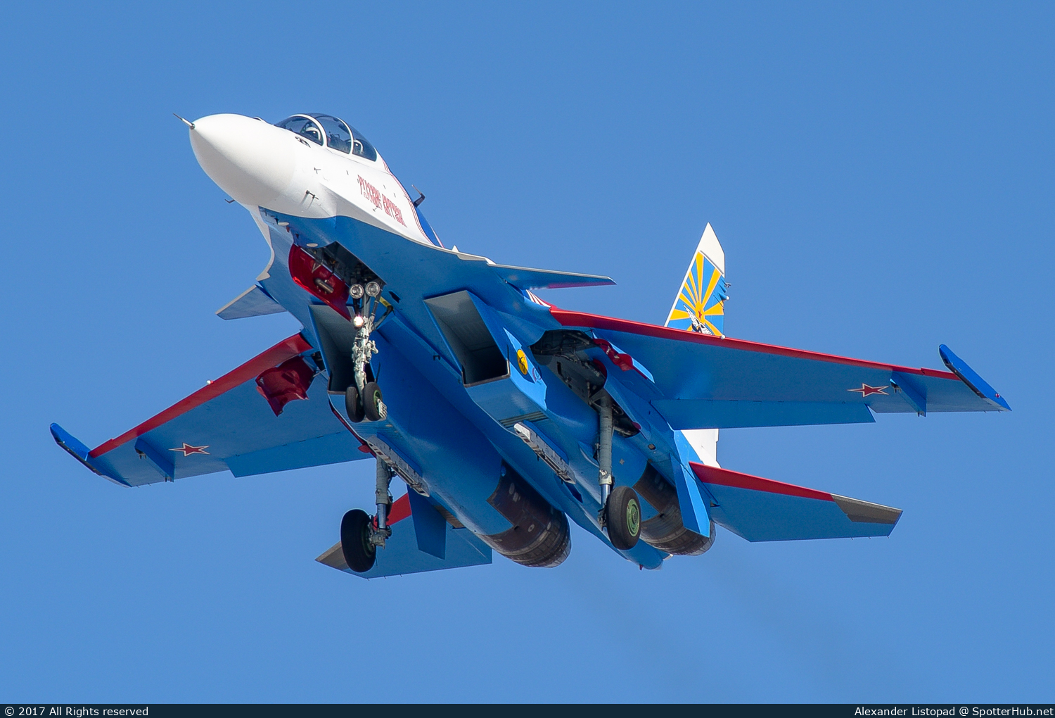 Photo of RF-81702 - Sukhoi Su-30SM Flanker-H operated by Russian Air Force