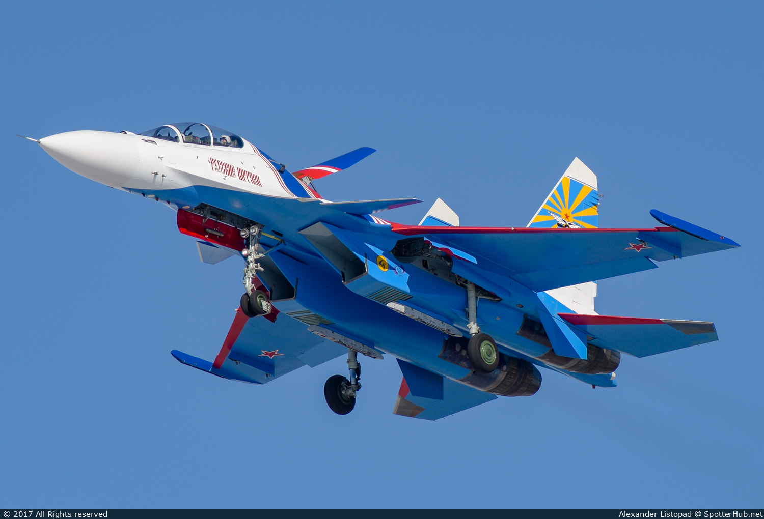 Photo of RF-81704 - Sukhoi Su-30SM Flanker-H operated by Russian Air Force