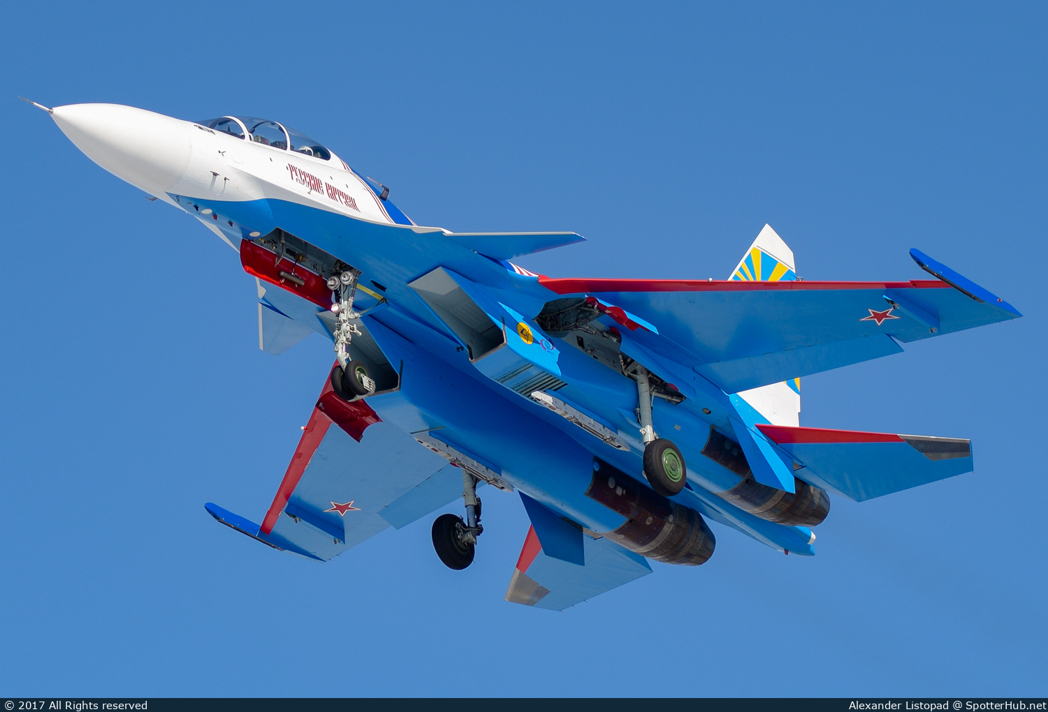 Photo of RF-81703 - Sukhoi Su-30SM Flanker-H operated by Russian Air Force