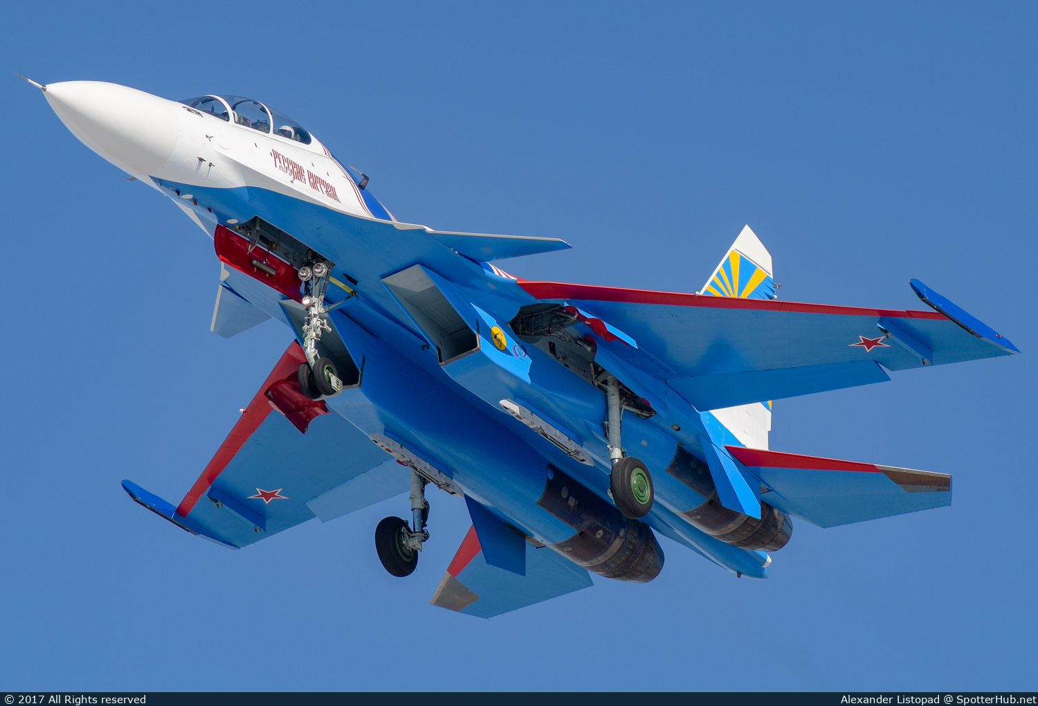 Photo of RF-81705 - Sukhoi Su-30SM Flanker-H operated by Russian Air Force