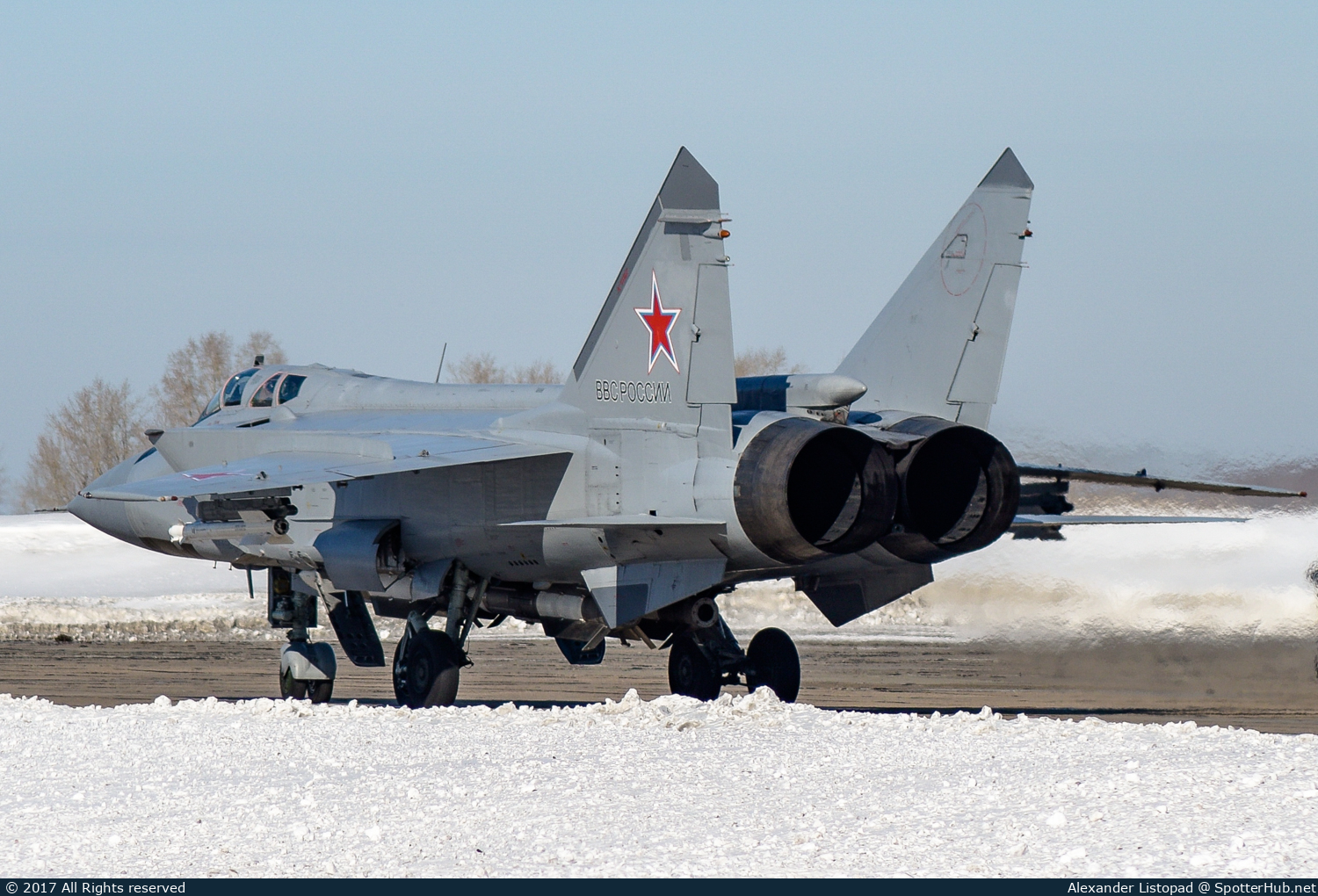 Photo of RF-92162 - Mikoyan-Gurevich MiG-31BM Foxhound operated by Russian Air Force