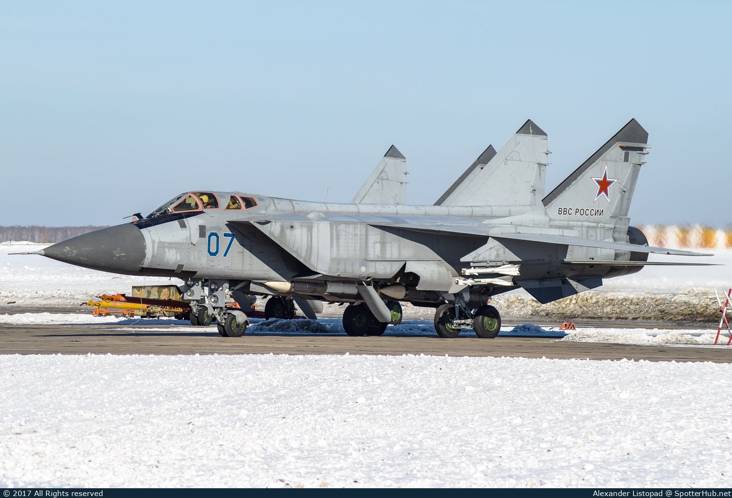 Photo of RF-92365 - Mikoyan-Gurevich MiG-31BM Foxhound operated by Russian Air Force