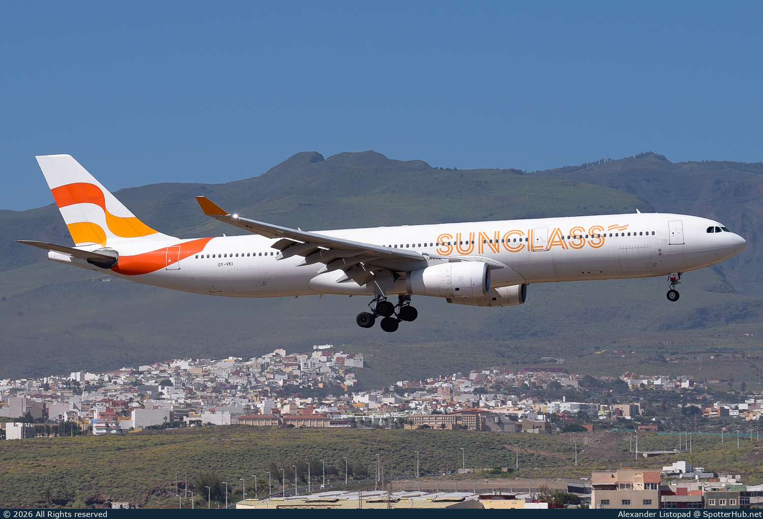 Photo of OY-VKI - Airbus A330-343 operated by Sunclass Airlines