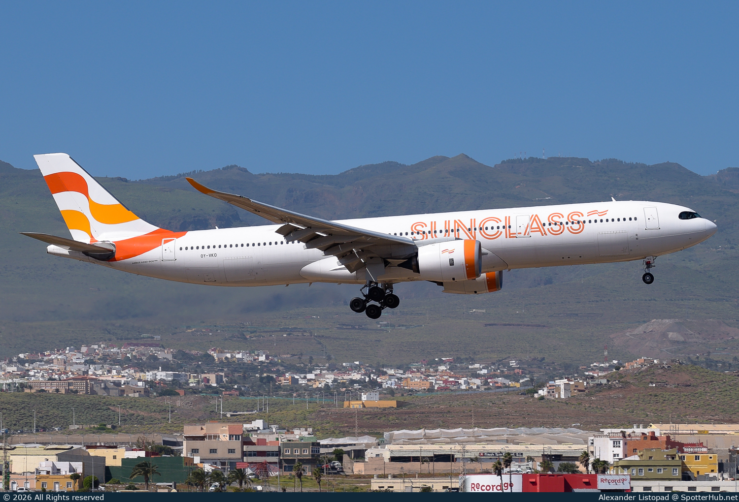 Photo of OY-VKO - Airbus A330-941 operated by Sunclass Airlines