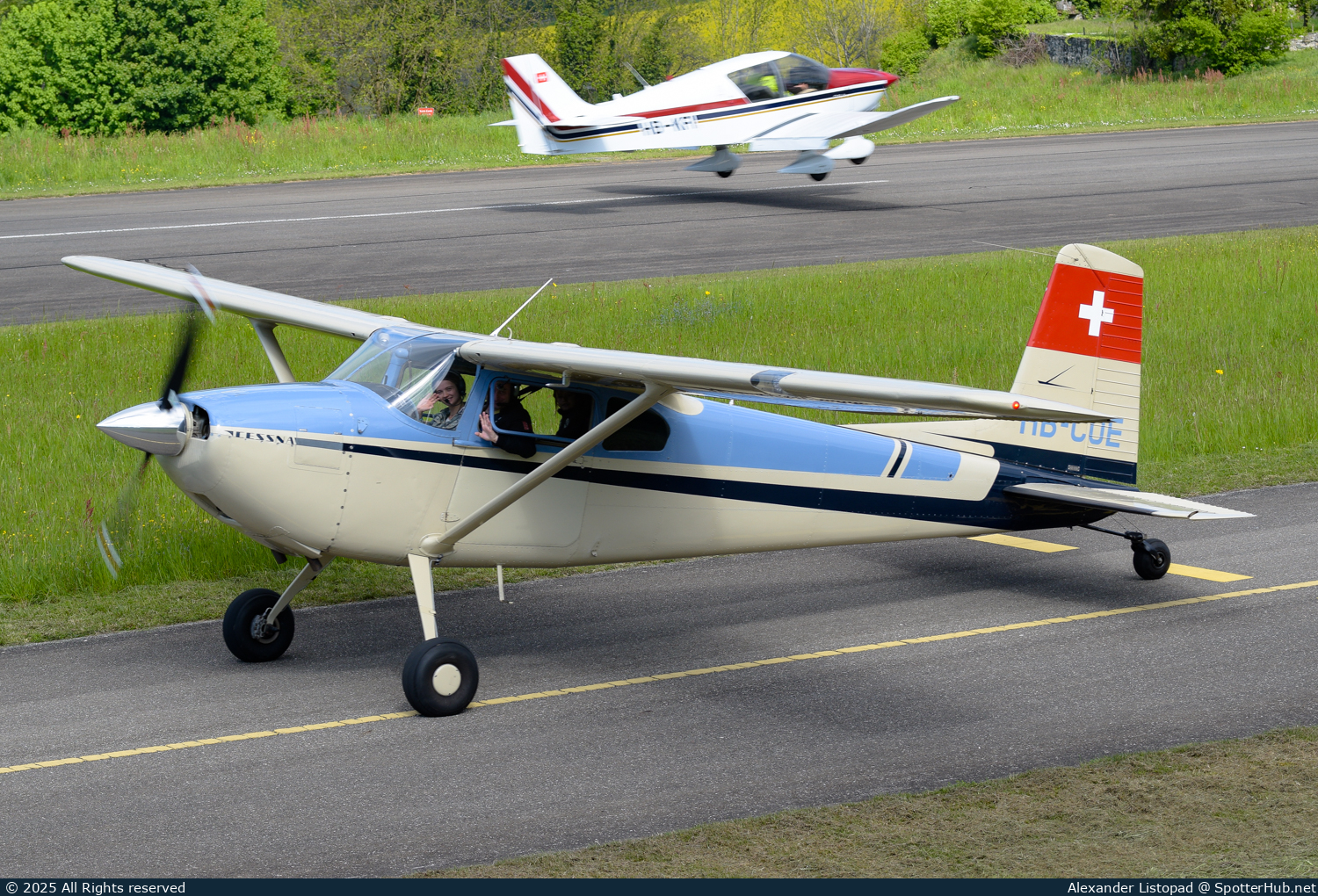 Photo of HB-COE - Cessna 180 Skywagon operated by Private