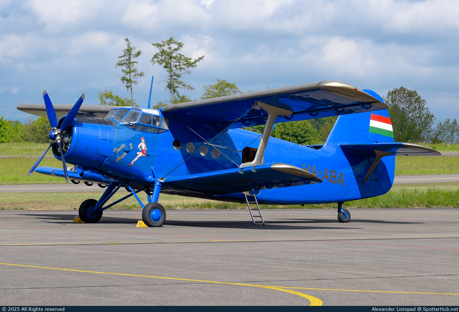 Photo of HA-ABA - PZL-Mielec An-2P operated by Antonov Verein Schweiz