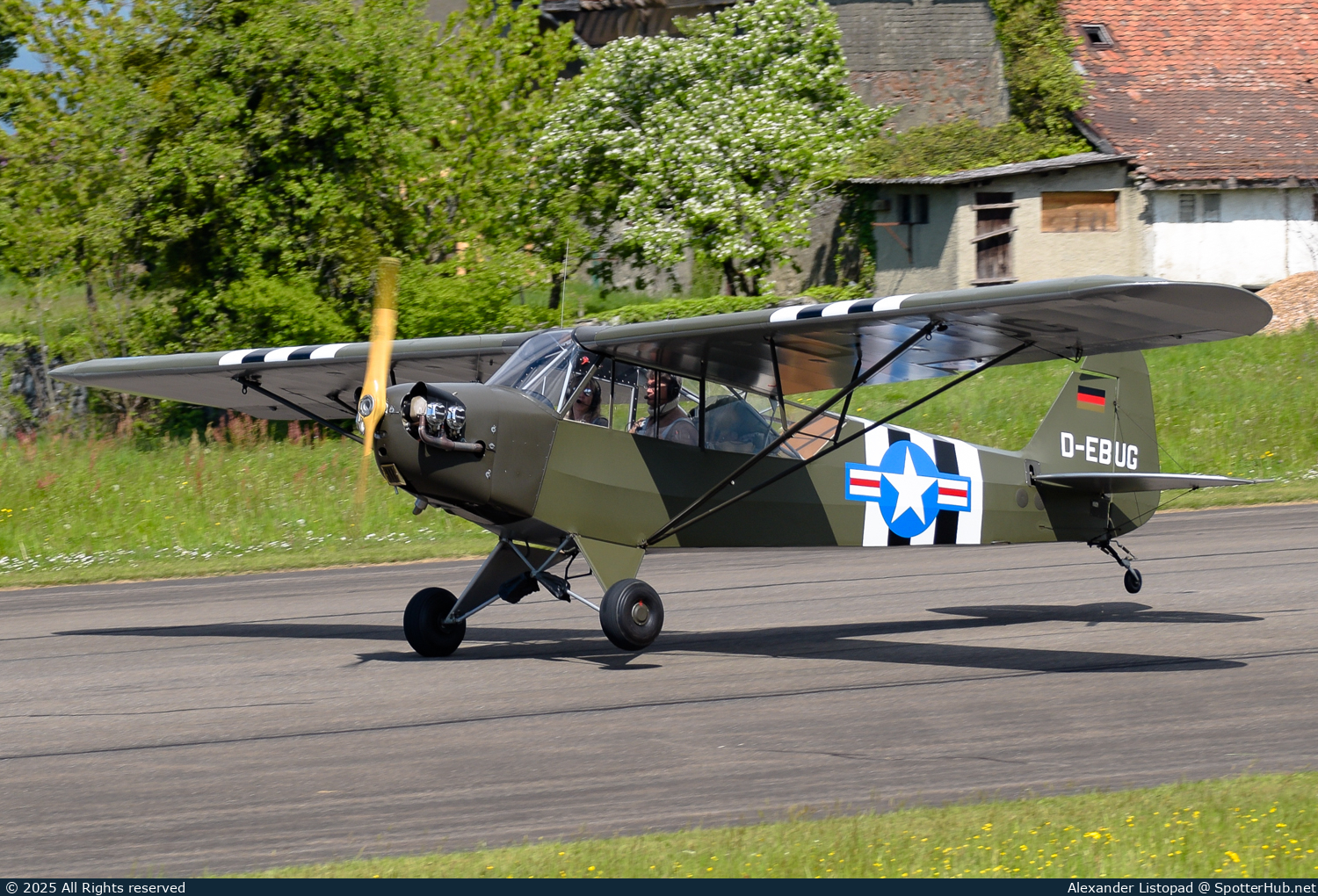 Photo of D-EBUG - Piper J-3C-65 Cub operated by Slowbirds