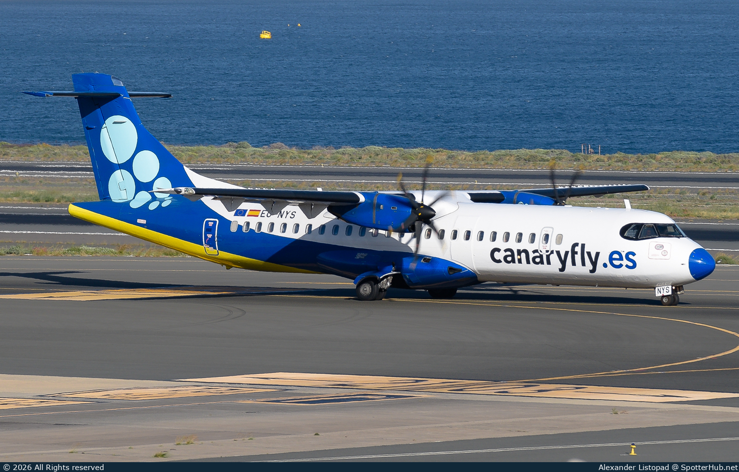 Photo of EC-NYS - ATR 72-500 operated by Canaryfly