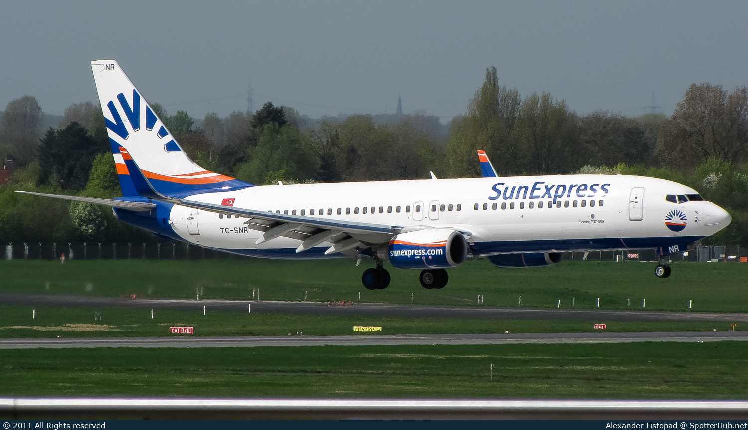Photo of TC-SNR - Boeing 737-8HC operated by SunExpress
