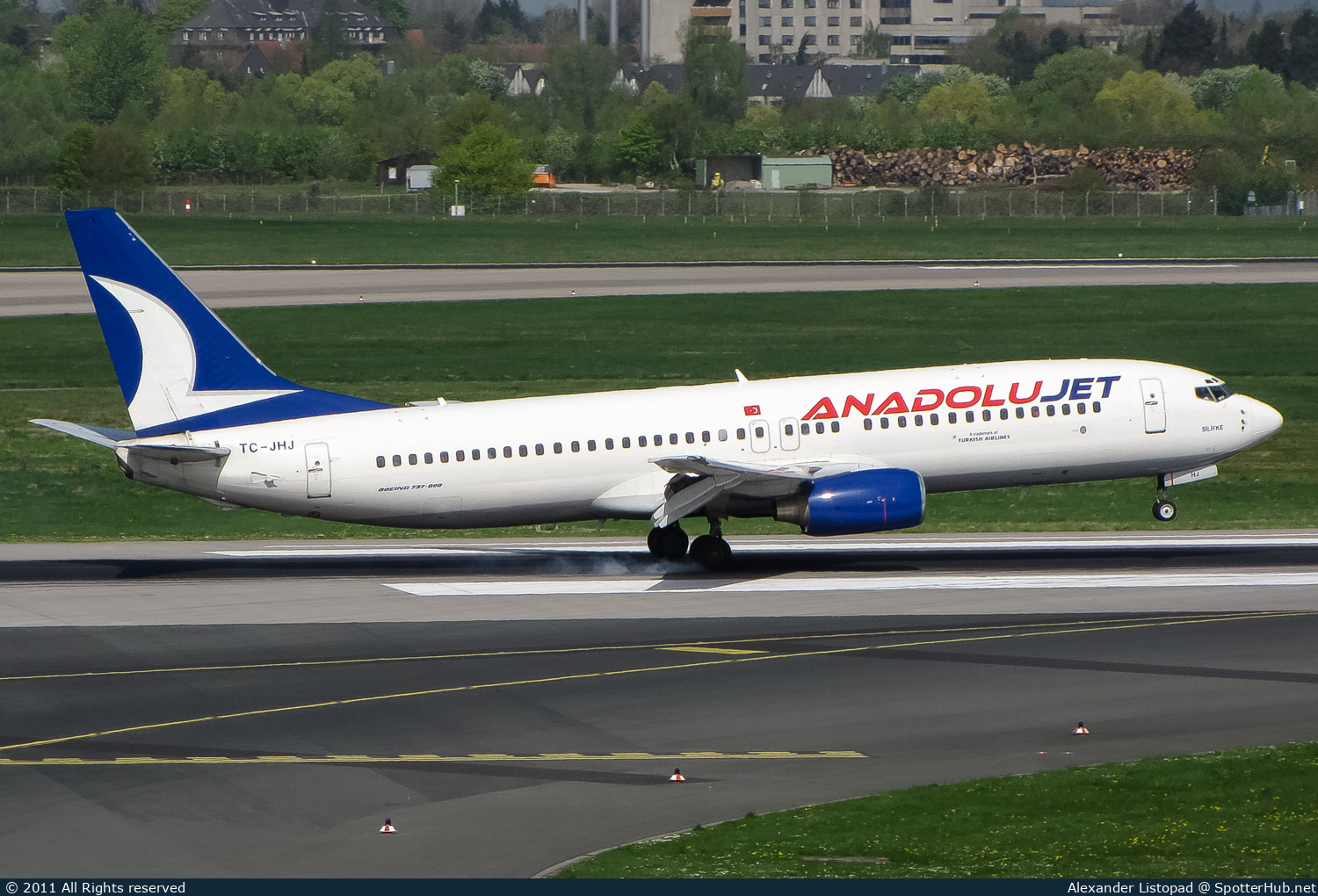 Photo of TC-JHJ - Boeing 737-86Q operated by AnadoluJet