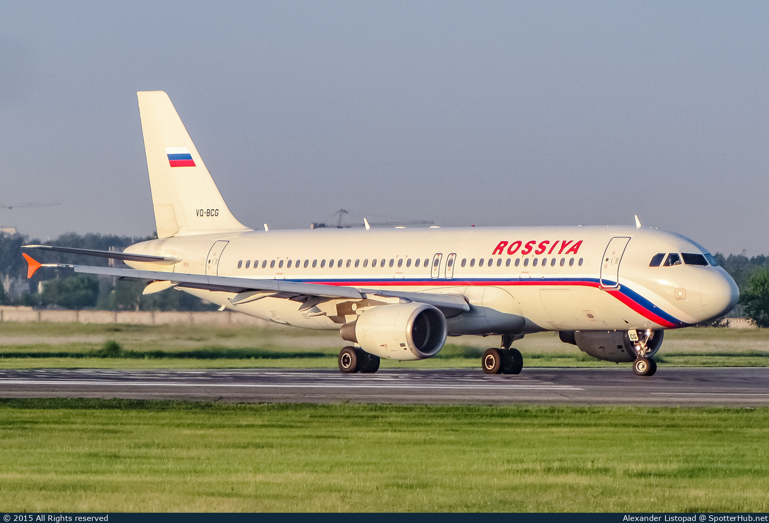 Photo of VQ-BCG - Airbus A320-214 operated by Rossiya Airlines
