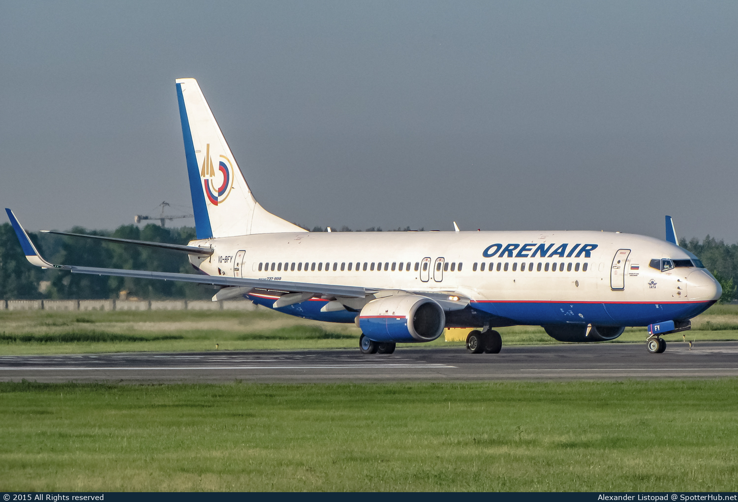 Photo of VQ-BFY - Boeing 737-86N operated by Orenair