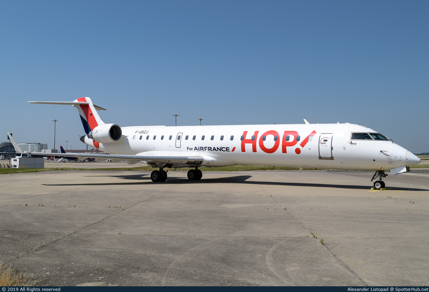 Photo of F-GRZJ - Bombardier CRJ-701 operated by Air France HOP
