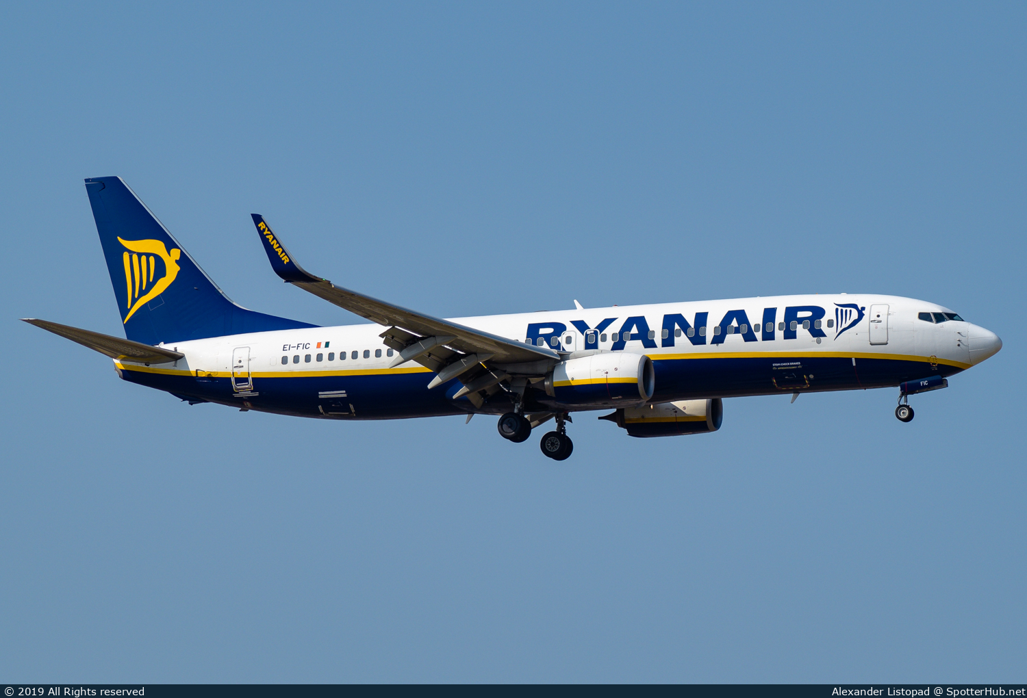 Photo of EI-FIC - Boeing 737-8AS operated by Ryanair