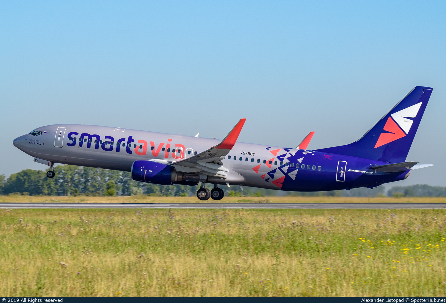 Photo of VQ-BBY - Boeing 737-86N operated by Smartavia