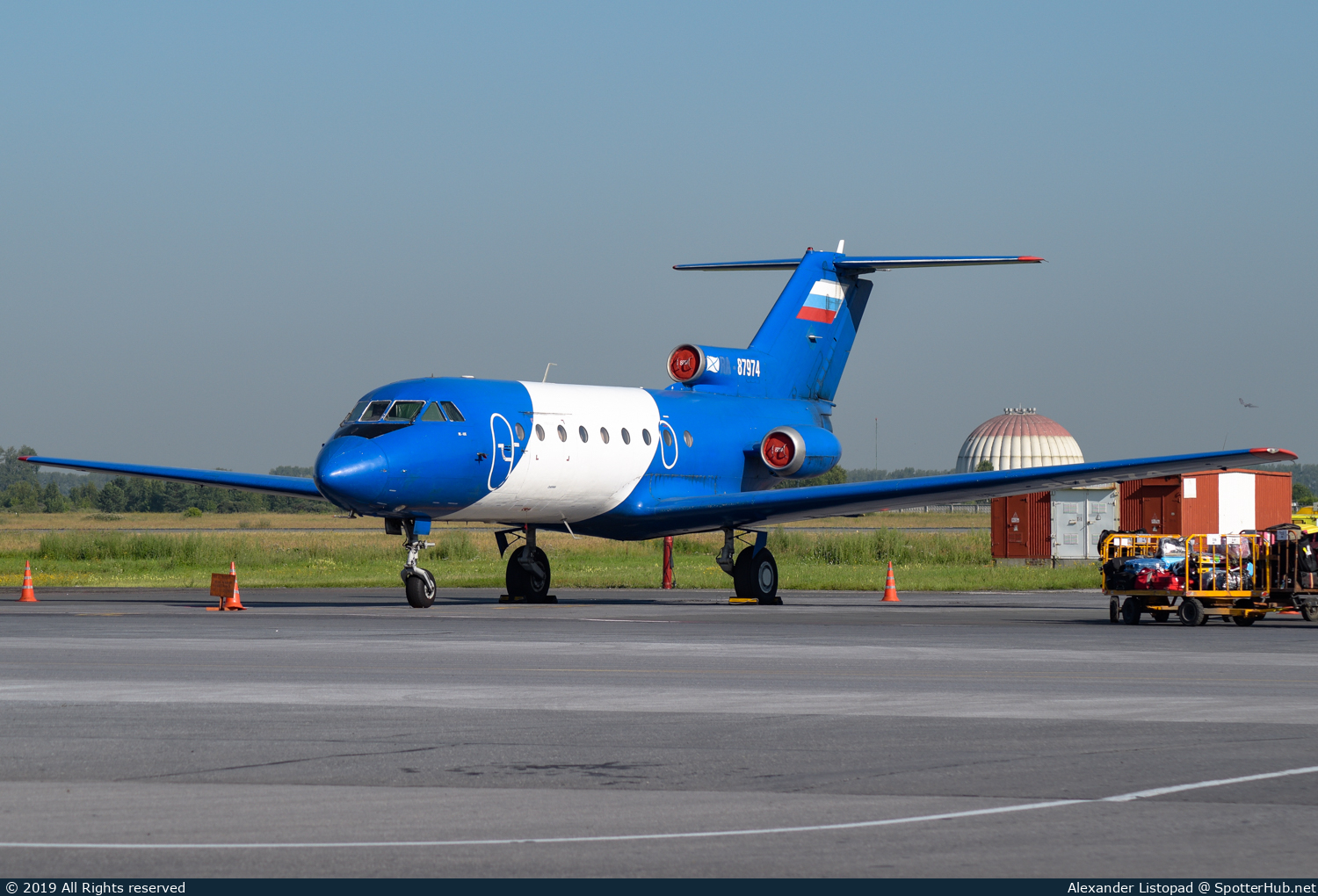 Photo of 87974 - Yakovlev Yak-40K operated by SibNIA Siberian Aviation Research Institute