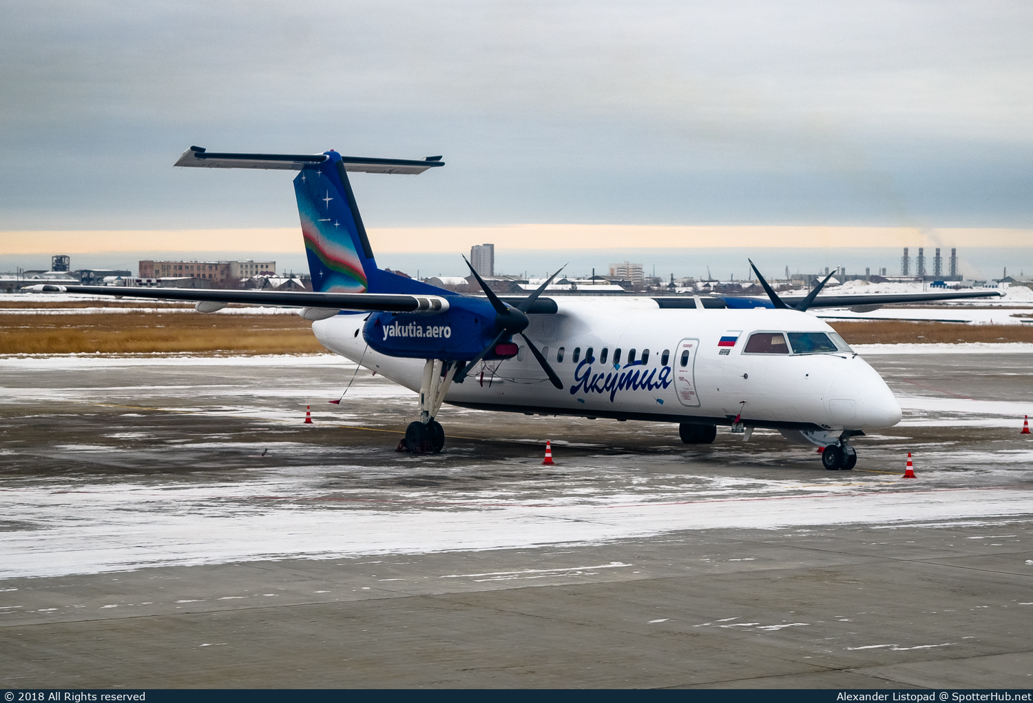 Photo of VQ-BVI - Bombardier DHC-8-311 Dash 8 300 operated by Yakutia Airlines