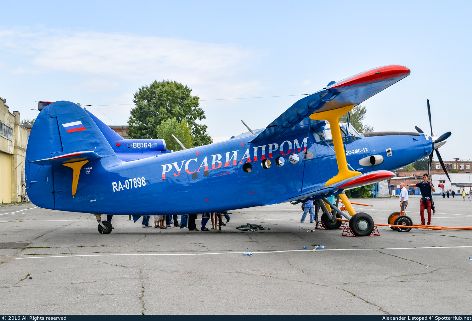 Photo of RA-07898 - SibNIA TVS-2MS operated by SibNIA Siberian Aviation Research Institute