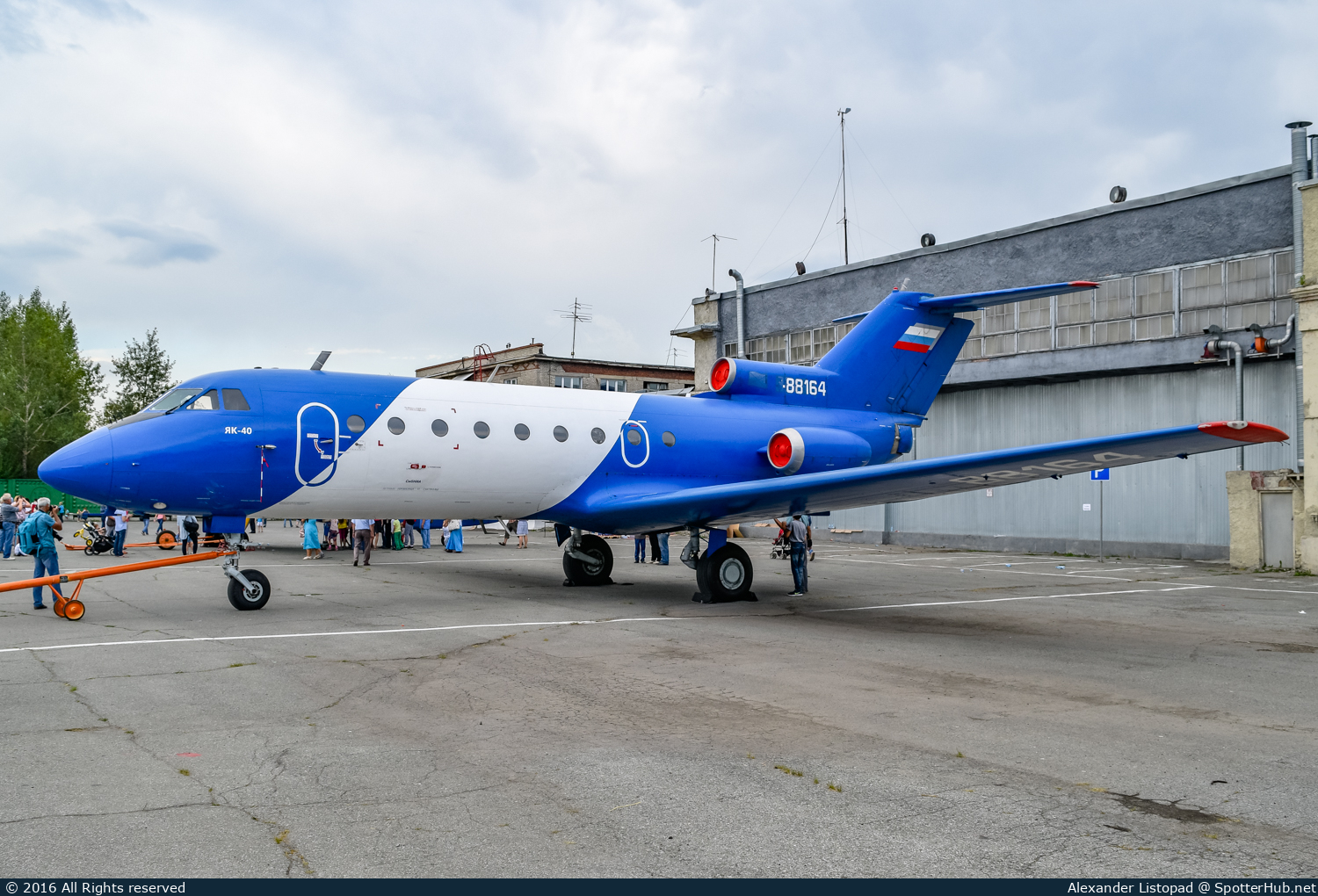 Photo of 88164 - Yakovlev Yak-40 operated by SibNIA Siberian Aviation Research Institute
