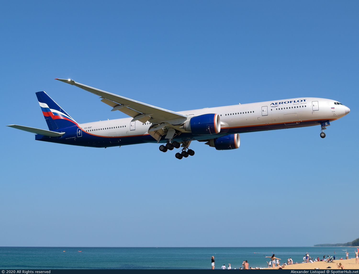 Photo of VQ-BQF - Boeing 777-3M0(ER) operated by Aeroflot